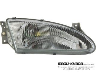 ФАРА ПРАВАЯ СТОРОНА БЕЗ КОРРЕКТОР (DEPO) для Hyundai ELANTRA (11.1995 - 04.1998) (05.1998 - 2000)