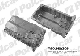 КАРТЕР МАСЛЯНЫЙ 1.6TDI / 2.0TDI АЛЮМИНИЙ БЕЗ ОТВ. ПОД ДАТЧИК