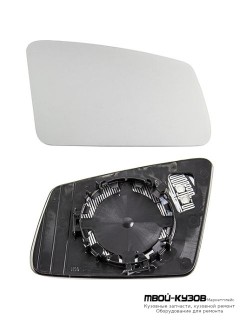 СТЕКЛО ЗЕРКАЛА ПРАВАЯ СТОРОНА С ПОДОГРЕВОМ (ТАЙВАНЬ) для Mercedes W166 (ML) (2012-), Mercedes W463 (1992-) GELENDEWAGEN