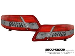 ФОНАРЬ ЗАДНИЙ ВНЕШНИЙ+ВНУТР ЛЕВАЯ + ПРАВАЯ (КОМПЛЕКТ) ТЮНИНГ ПОЛНОСТЬЮ С ДИОД (EAGLE EYES) ТОНИР-КРАСНЫЙ для Toyota CAMRY V40 (01.2006-)