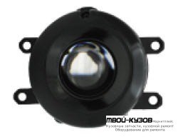 ФАРА ПРОТИВОТУМАННАЯ ЛЕВАЯ + ПРАВАЯ (КОМПЛЕКТ) ЛИНЗОВАННАЯ (EAGLE EYES) ЧЁРНЫЙ для Toyota LANDCRUISER PRADO 150 (2009-2017)