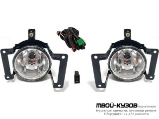 ФАРА ПРОТИВОТУМАННАЯ ЛЕВАЯ + ПРАВАЯ (КОМПЛЕКТ) С ПРОВОДК , КНОПКОЙ для Hyundai TUCSON (04.2004-)