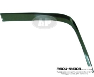 МОЛДИНГ БАМПЕРА ПЕРЕДНИЙ ПРАВАЯ СТОРОНА ВЕРХН (ELEGANCE) ХРОМ (ТАЙВАНЬ) для Mercedes W210 (08.1995 - 08.1999) (09.1999 - 06.2002)