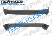 FIESTA/COURIER 0489-1095 ПЕРЕДНИЙ БАМПЕР, ЧЁРНЫЙ, ПЛАСТИК