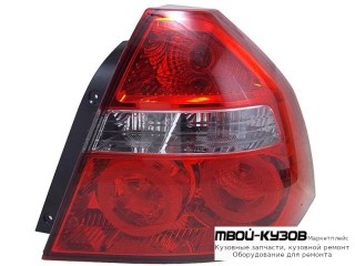 ФОНАРЬ ЗАДНИЙ ВНЕШНИЙ ПРАВАЯ СТОРОНА (СЕДАН) (DEPO) для Chevrolet AVEO T250 (2006-), Ravon NEXIA R3 (2016-)