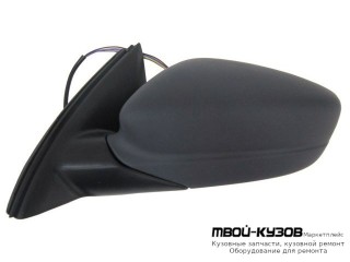 ЗЕРКАЛО ЛЕВАЯ СТОРОНА МЕХАН С ТРОСИК (КИТАЙ) для Skoda RAPID (2014-)
