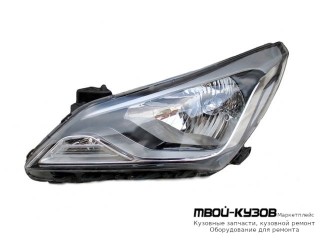 ФАРА ЛЕВАЯ СТОРОНА ПОД КОРРЕКТОР (DEPO) для Hyundai SOLARIS (2011-)