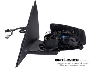 ЗЕРКАЛО ЛЕВАЯ СТОРОНА ЭЛЕКТР С ПОДОГРЕВОМ АВТОСКЛАДЫВ ПАМЯТЬЮ БЕЗ КРЫШК УКАЗАТЕЛЬ ПОВОРОТА 13 КОНТ (ASPHERICAL) (ТАЙВАНЬ) для Mercedes W204 (2007-)