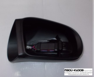 КРЫШКА ЗЕРКАЛА ПРАВАЯ СТОРОНА С УКАЗАТЕЛЬ ПОВОРОТА ГРУНТ (ТАЙВАНЬ) для Mercedes W163 (ML) (09.1998-)