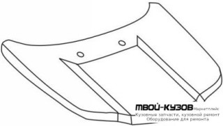 КАПОТ (ТАЙВАНЬ) для Land Rover FREELANDER (1998-2001.2001 - 2006)