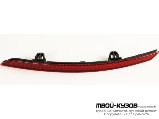 ФОНАРЬ-КАТАФОТ ПРАВАЯ СТОРОНА В ЗАДНИЙ БАМПЕР (СЕДАН) (КИТАЙ) для Volkswagen POLO (09.2010 - 2020)