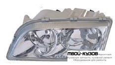 ФАРА ЛЕВАЯ СТОРОНА ПОД КОРРЕКТОР ВНУТРИ ХРОМ (DEPO) для Volvo S40 / V40 (1996-)