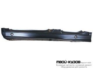 ПОРОГ ЛЕВАЯ СТОРОНА (4 дв) (KLOKKERHOLM) для BMW E36 (12.1990 - 01.2000)