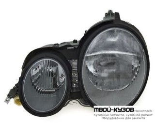 ФАРА ЛЕВАЯ СТОРОНА ПОД КОРРЕКТОР (DEPO) для Mercedes W210 (08.1995 - 08.1999) (09.1999 - 06.2002)
