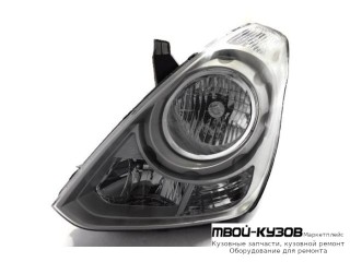 ФАРА ПРАВАЯ СТОРОНА МЕХАН ВНУТРИ СЕРЫЙ. (TYC) для Hyundai STAREX (H1) (2008-)