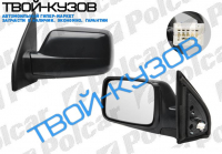 X-TRAIL 03-07 ЗЕРКАЛО ЛЕВОЕ ЭЛЕКТРИКА С ПОДОГРЕВОМ VIEWMAX