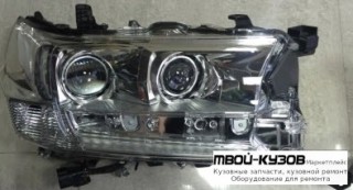 ФАРА ПРАВАЯ СТОРОНА С СВЕТОДИОДН. МОДУЛЕМ , ЛИНЗОВАННАЯ (DEPO) для Toyota LANDCRUISER 200 (2012-)