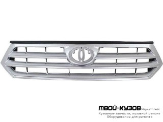 РЕШЕТКА РАДИАТОРА СЕРЫЙЕБРИСТ (КИТАЙ) для Toyota HIGHLANDER (2010-2013)