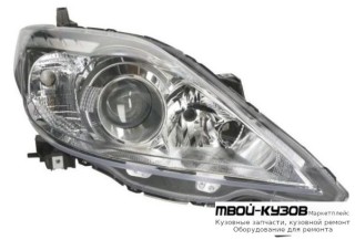 ФАРА ПРАВАЯ СТОРОНА ПОД КОРРЕКТОР (DEPO) для Mazda 5 (2005-)