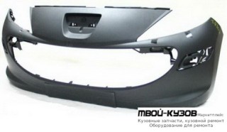 БАМПЕР ПЕРЕДНИЙ (ТАЙВАНЬ) для Peugeot 207 (2005-)