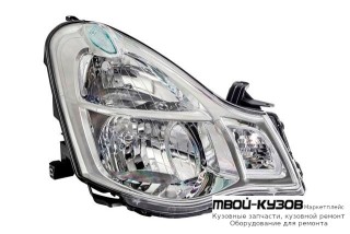 ФАРА ПРАВАЯ СТОРОНА ПОД КОРРЕКТОР (DEPO) для Nissan ALMERA G15 (2013-)