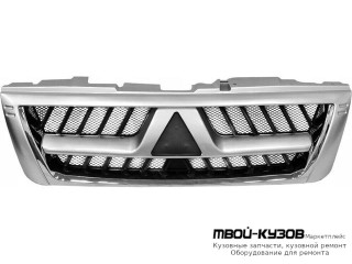 РЕШЕТКА РАДИАТОРА ХРОМ-СЕРЫЙ для Mitsubishi PAJERO / MONTERO (2000-2002) (2003-)
