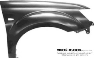 КРЫЛО ПЕРЕДНИЙ ПРАВАЯ СТОРОНА С ОТВ ПОД ПОВТОРИТЕЛЬ (КИТАЙ) для Mitsubishi OUTLANDER XL (2007-2009)
