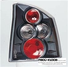 ФОНАРЬ ЗАДНИЙ ВНЕШНИЙ ЛЕВАЯ + ПРАВАЯ (КОМПЛЕКТ) ТЮНИНГ (СЕДАН) ПРОЗРАЧНЫЙ (LEXUS ТИП) (SONAR) ВНУТРИ ЧЁРНЫЙ для Opel VECTRA С (04.2002-) SIGNUM (2003-)