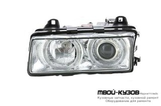 ФАРА ПРАВАЯ СТОРОНА ХРУСТАЛ ЛИНЗОВАННАЯ ВНУТРИ ХРОМ для BMW E36 (12.1990 - 01.2000)