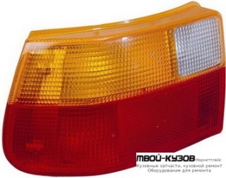 ФОНАРЬ ЗАДНИЙ ВНЕШНИЙ ЛЕВАЯ СТОРОНА (ХЭТЧБЭК) (DEPO) КРАСНЫЙ-ЖЕЛТ для Opel ASTRA (10.1991 - 02.1998)
