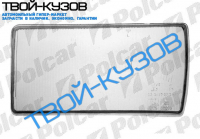 W123 76-85 СТЕКЛО ФАРЫ L (РЕФЛЕНОЕ)