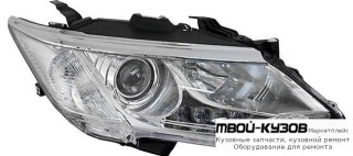 ФАРА ПРАВАЯ СТОРОНА ЛИНЗОВАННАЯ С КОРРЕКТОР , ДИОД , (КСЕНОН) (DEPO) для Toyota CAMRY V50 (2011-)