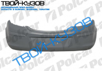 CORSA D (3 ДВ.) 0706- ЗАДНИЙ БАМПЕР ГРУНТ.