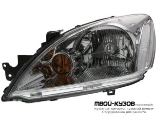 ФАРА ЛЕВАЯ СТОРОНА БЕЗ КОРРЕКТОР (КИТАЙ) для Mitsubishi LANCER (2004 - 02.2007)