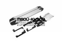 F193AL.6001.2 - ПОРОГИ-ПОДНОЖКИ (КОМПЛЕКТ) Silver (RIVAL) Lada Largus (2012-)