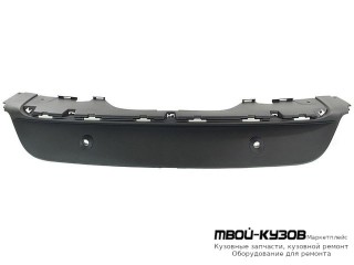 НАКЛАДКА БАМПЕРА ЗАДНИЙ С ОТВ ПОД ДАТЧИКИ (ТАЙВАНЬ) для BMW E70 X5 (2007-)