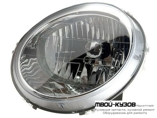 ФАРА ЛЕВАЯ СТОРОНА БЕЗ КОРРЕКТОР (КИТАЙ) для Daewoo MATIZ (2001-)