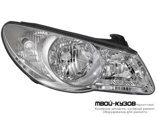 ФАРА ПРАВАЯ СТОРОНА БЕЗ КОРРЕКТОР (КИТАЙ) для Hyundai ELANTRA (2007-)