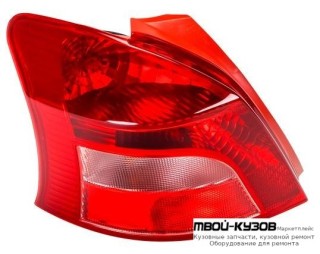 ФОНАРЬ ЗАДНИЙ ВНЕШНИЙ ЛЕВАЯ СТОРОНА (DEPO) для Toyota YARIS (08.2005-)