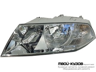 ФАРА ЛЕВАЯ СТОРОНА +/- КОРРЕКТОР (КИТАЙ) для Skoda OCTAVIA (2004-2008)