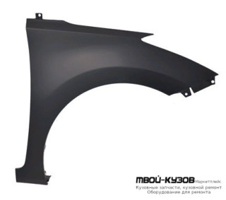 КРЫЛО ПЕРЕДНИЙ ПРАВАЯ СТОРОНА БЕЗ ОТВ ПОД ПОВТОРИТЕЛЬ (ТАЙВАНЬ) для Hyundai ELANTRA / AVANTE (2010-)