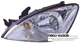 ФАРА ЛЕВАЯ СТОРОНА ПОД КОРРЕКТОР (DEPO) для Mitsubishi LANCER (2004 - 02.2007)