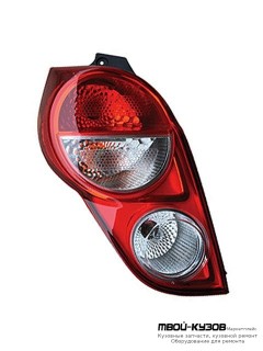 ФОНАРЬ ЗАДНИЙ ВНЕШНИЙ ЛЕВАЯ СТОРОНА (DEPO) для Chevrolet SPARK (2010-)