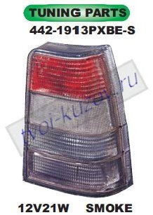kadett фонарь задний внешний левый+правый (комплект) тюнинг (5 дв) кроме (универсал) полностью тонир 442-1913PXBE-S