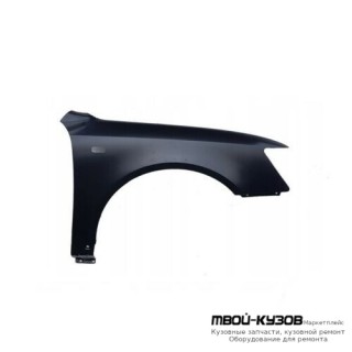 КРЫЛО ПЕРЕДНИЙ ПРАВАЯ СТОРОНА БЕЗ ОТВ ПОД ПОВТОРИТЕЛЬ (ТАЙВАНЬ) для Hyundai NF (2004-)