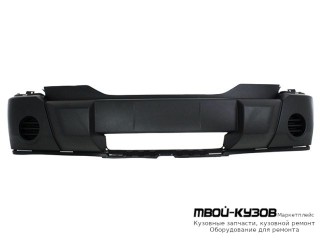 БАМПЕР ПЕРЕДНИЙ БЕЗ ОТВЕРСТИЙ ПОД ПРОТИВОТУМАННЫЕ ФАРЫ (ТАЙВАНЬ) для Dodge NITRO (2007-)