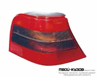 ФОНАРЬ ЗАДНИЙ ВНЕШНИЙ ЛЕВАЯ СТОРОНА (DEPO) ТОНИР-КРАСНЫЙ для Volkswagen GOLF IV (10.1997-)