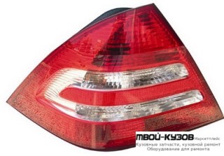 ФОНАРЬ ЗАДНИЙ ВНЕШНИЙ ЛЕВАЯ СТОРОНА (DEPO) для Mercedes W203 (07.2000-)