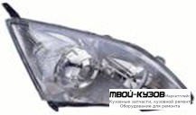 ФАРА ПРАВАЯ СТОРОНА +/- КОРРЕКТОР ЛИНЗОВАННАЯ (КСЕНОН) ВНУТРИ (DEPO) ЧЁРНЫЙ для Honda CRV (2006-2011)