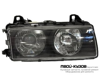 ФАРА ПРАВАЯ СТОРОНА (hella-тип) (DEPO) для BMW E36 (12.1990 - 01.2000)
